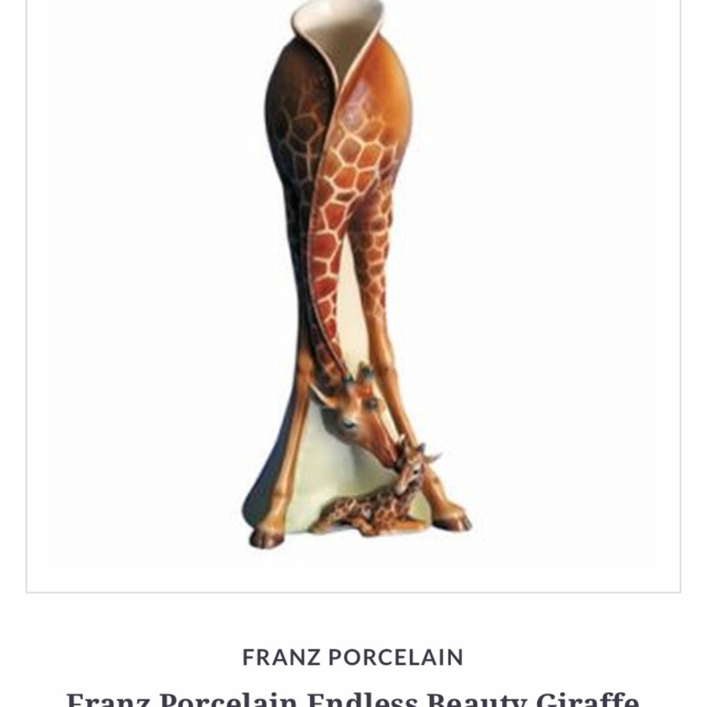 Franz giraffe vase